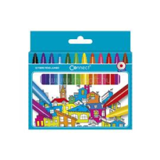 Connect Rostirón, filctoll készlet, Jumbo 12 klf. Szín (CONNECT_105807) filctoll, marker