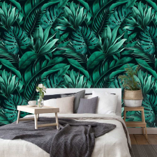 Consalnet Sűrű zöld levél mintás fotótapéta tapéta, díszléc és más dekoráció