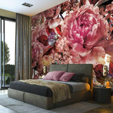 Consalnet Színes pünkösdi rózsa mintás fotótapéta tapéta, díszléc és más dekoráció