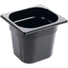 Contacto Élelmiszer konténer, 1/6 PC Contacto 2,25 l, fekete
