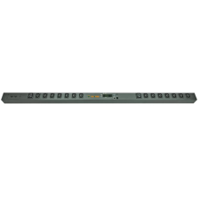 CONTEG PDU Monitor C20 21xC13 3xC19 fekete hosszabbító, elosztó