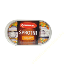  Contimax Sprotni növényi olajban zöldséggel 170gr. konzerv