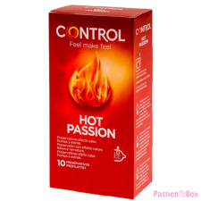 CONTROL CONDOMS CONTROL - FORRÓ SZENVEDÉLY MELEGÍTŐ HATÁS 10 EGYSÉG óvszer