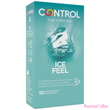 CONTROL CONDOMS Control Ice Feel – hűsítő hatású intim zselé 10 db óvszer