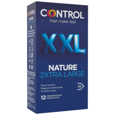  CONTROL - NATURE 2XTRA LARGE XXL ÓVSZER - 12 DB óvszer