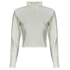 Converse Blúzok HALF-ZIP MOCK NECK LONG SLEEVE TOP Fehér EU S blúz