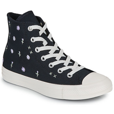 Converse Magas szárú edzőcipők CHUCK TAYLOR ALL STAR EMBROIDERED FLOWERS Fekete 36 1/2