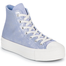 Converse Magas szárú edzőcipők CHUCK TAYLOR ALL STAR LIFT PLATFORM SUEDE SHIMMER Kék 38