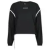 Converse Pulóverek LONG SLEEVE JERSEY CREW Fekete EU XS