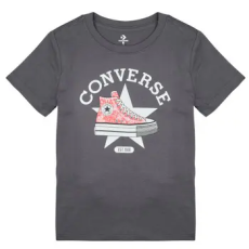 Converse Rövid ujjú pólók SNEAKER GRAPHIC T-SHIRT Fekete 12 / 13 ans