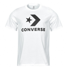 Converse Rövid ujjú pólók STAR CHEVRON TEE WHITE Fehér EU L