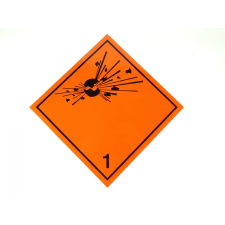 CONVOY Matrica ADR számozott információs címke