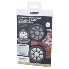 Cook Concept 2 DB Senseo® kompatibilis Cook Concept újratölthető kávépárna szűrő (2 db) kisháztartási gépek kiegészítői