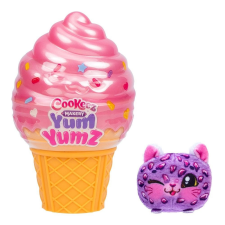 Cookeez Makery Yum Yummz illatos plüssfigura - fagyitálca 18 db plüssfigura