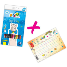  #COOL BY VICTORIA Jumbo zsírkréta + AJÁNDÉK órarend (COOLSET2CZ) kréta