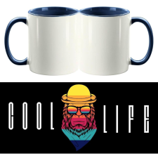 Cool Life kétoldalas fényképes bögre - 1 db bögrék, csészék