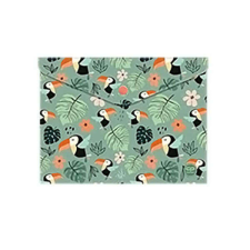 Cool Pack patentos irattartó tasak - A4 - Toucans tukán madaras mappa