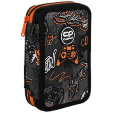  Cool Pack tolltartó - JUMPER2 töltött emeletes - GAMER fekete/narancssárga tolltartó