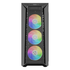 Cooler Master MasterBox 520 Mesh Midi Tower Black számítógép ház