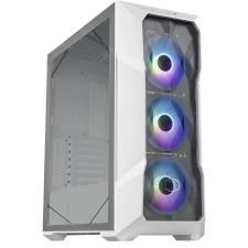 CoolerMaster MasterBox TD500 MESH V2 ARGB fehér számítógép ház