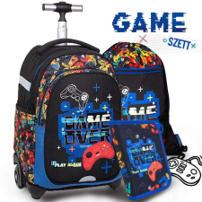 CoolPack Colorino gurulós iskolatáska SZETT - Game iskolatáska