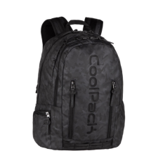 CoolPack - Impact ergonomikus iskolatáska, hátizsák - 2 rekeszes - Camo Black (E31633) iskolatáska