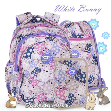  Coolpack nyuszis iskolatáska hátizsák JERRY SZETT - White Bunny iskolatáska