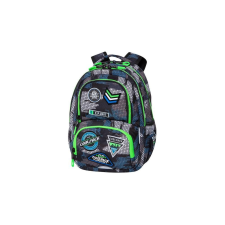 Coolpack - Spiner Termic Badges Grey iskolatáska, hátizsák - 3 rekeszes (C01150) iskolatáska