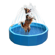 CoolPets Splash Sprinkler Pool Spriccelő Kutyamedence kutyafelszerelés