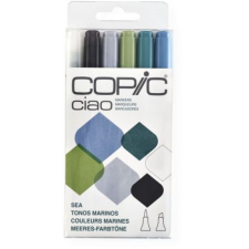 COPIC Ciao alkoholos marker készlet - Tenger - Sea (6 db) filctoll, marker