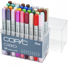 COPIC Copic Ciao alkoholos marker - E készlet (36 db) filctoll, marker