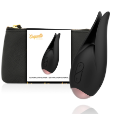  Coquette Chic Desire – csiklóizgató fekete/arany virággal vibrátorok