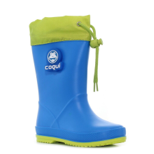 Coqui Rainy Collar Frog kék gyerek gumicsizma Méret:25 gyerek csizma, bakancs