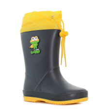 Coqui Rainy Collar Hero fekete gyerek gumicsizma Méret:29 gyerek csizma, bakancs