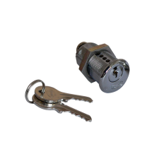 Corbin Mechanikus zár, 16mm mély, 4 csapos kulcs, króm zár és alkatrészei