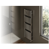 Cordivari Design radiátor - Cordivari Nancy Polished 387x760 polírozott rozsdamentes acél design törölközőszárító