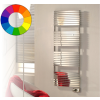 Cordivari Elektromos radiátor - Cordivari Stefania Electric 500x1120 rozsdamentes acél design törölközőszárító 400 W fűtőbetéttel