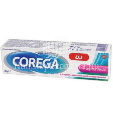 COREGA Corega Erős Rögzítés fogínyvédő műfogsorrögzítő krém 40g fogápoló szer