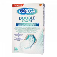 COREGA Double Power műfogsortisztító tabletta 36 db vitamin és táplálékkiegészítő