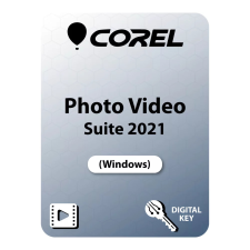 COREL Photo Video Suite 2021 (1 eszköz / Lifetime) (Elektronikus licenc) multimédiás program
