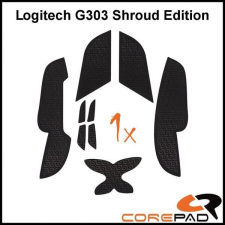 Corepad Soft Grips Logitech G303 Shroud Edition egérbevonat fekete (CG71700) asztali számítógép kellék