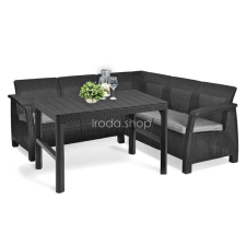  Corfu relax sarokgarnitúra lyon asztallal kerti bútor