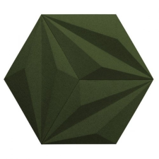 CORKBEE Line parafa dark-green falpanel tapéta, díszléc és más dekoráció