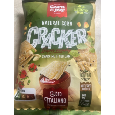 Corn Joy Corn Joy gluténmentes cracker natural 100 g reform élelmiszer