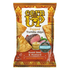 Corn Up Tortilla chips CORN UP marhahús és mustár  60g előétel és snack