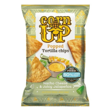 Corn Up Tortilla chips CORN UP sajt és jalapeno 60g reform élelmiszer