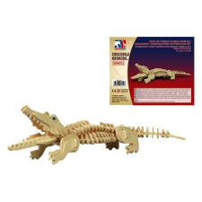 CornellBen Krokodil 3d  fa puzzle - ConellBen fajáték