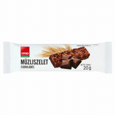Cornexi Food Kft. Cоор csokoládés müzliszelet 20 g reform élelmiszer
