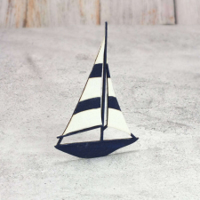 Corolla Exp-Imp. Kft Balatoni vitorlás színes 15cm dekorációs kellék