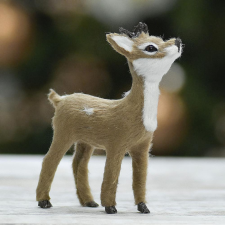 Corolla Exp-Imp. Kft Bambi prémium hamvas 10cm dekorációs kellék